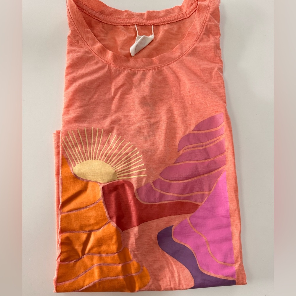 Spiritual Gangster/Peloton Coral Tank Top (dri fit) - Picture 5 of 6